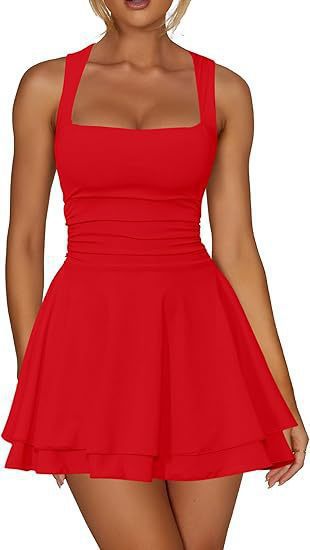 Solid Color Dresses 2025 Woman - Summer Clothing Drawing review and price