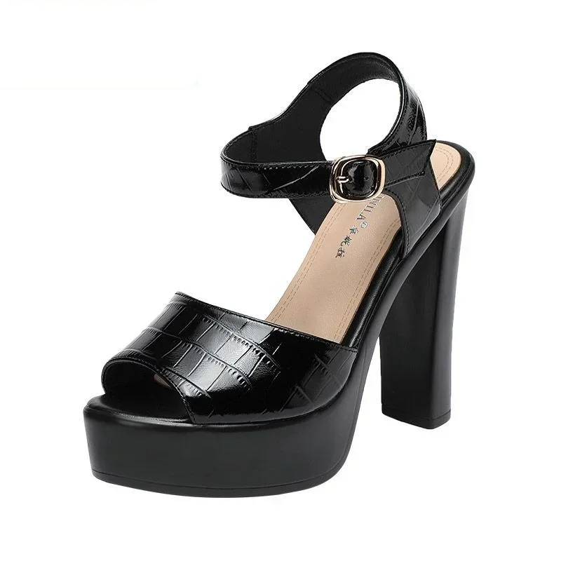 10cm 13cm Fashion Genuine Leat - Summer Clothing Stores review and price