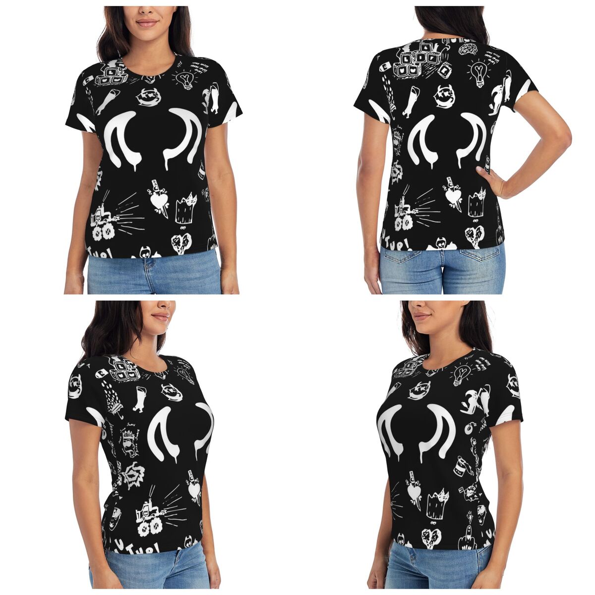 Yungblud Drawings Tattoo Sheet - Summer Clothing Drawing review and price