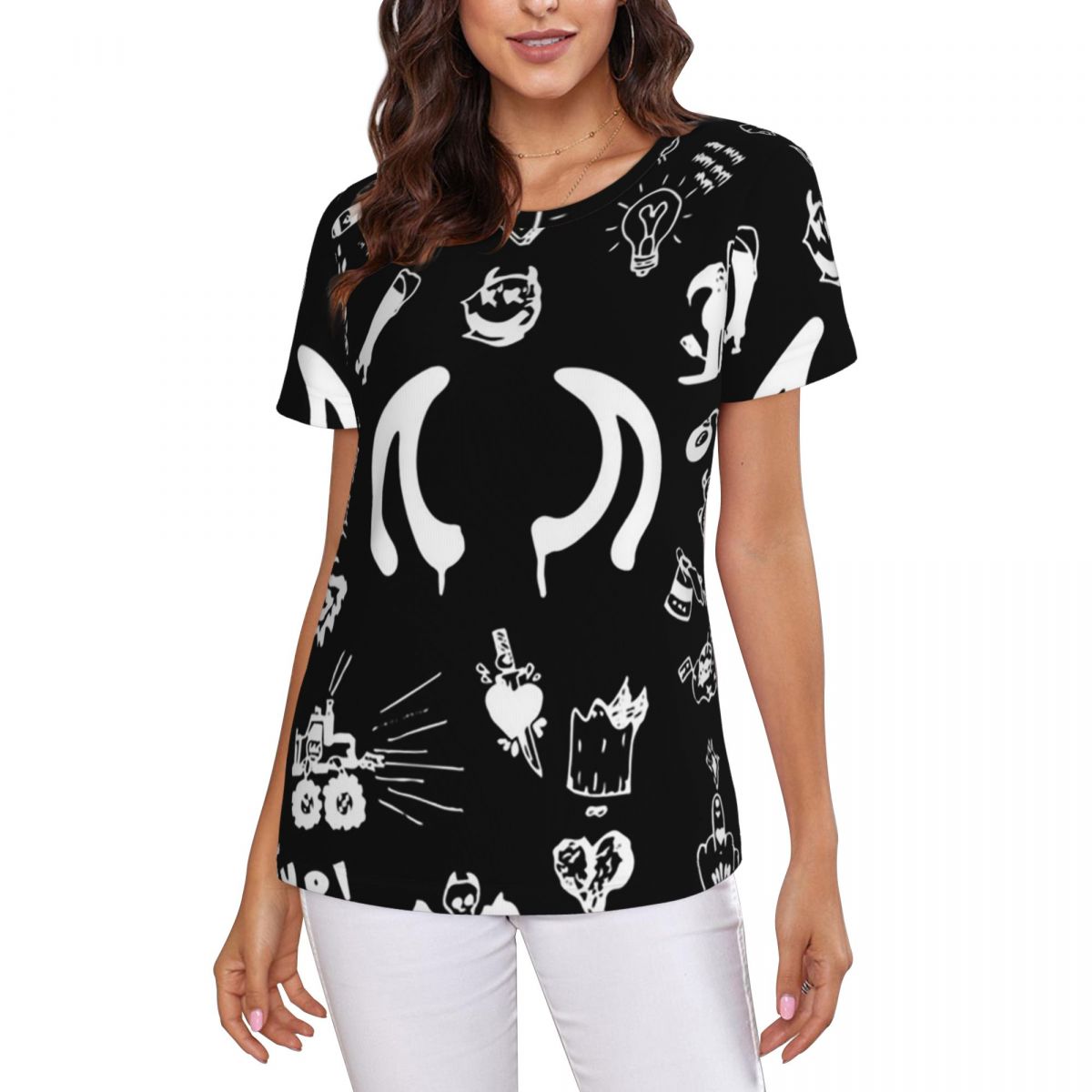Yungblud Drawings Tattoo Sheet - Summer Clothing Drawing review and price