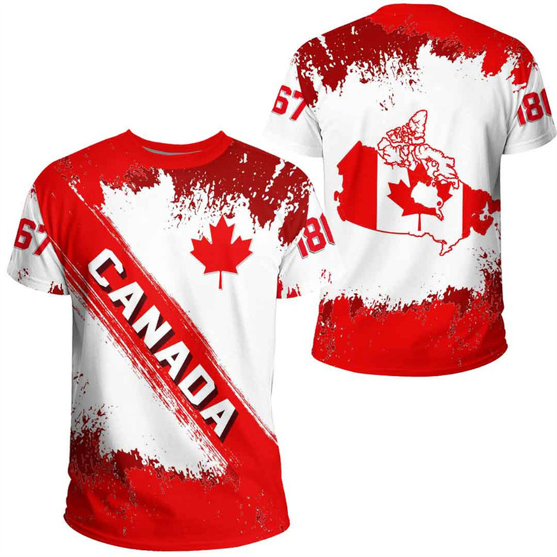 Canada Day T-shirt Canadian Fl - Summer Clothing Women Canada review and price